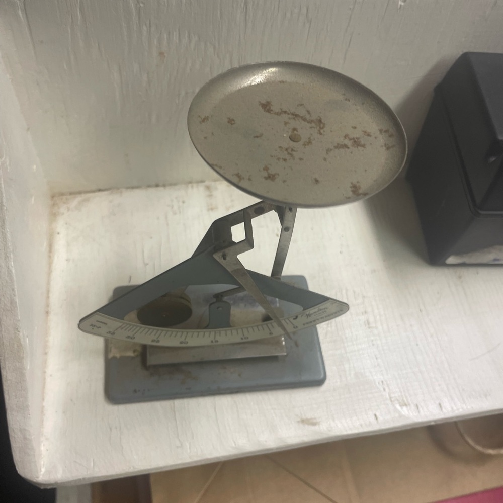 Vintage Hamilton Pennyweight Metal Scale